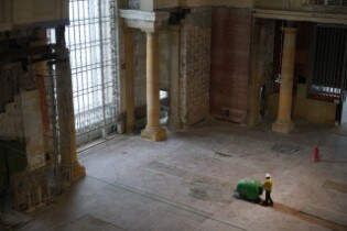 Michigan Central Station Construction